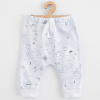 Detské bavlnené nohavice Jogger New Baby For Babies ocean, 56 (0-3m)