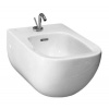 Laufen Palomba Collection - Závesný bidet, 540 mm x 360 mm biela – s 1 otvorom na batériu uprostred, 2 bočné otvory na vodovodnú prípojku, s LCC H8308014003041