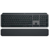 LOGITECH MX Keys S klávesnica US s opierkou dlaní (920-011589) WiFi (USB prijímač) / Bluetooth / Lokalizácia US / Podsvietená / Numerická časťTmavosivá / Batéria Integrovaná (nabíjacia)