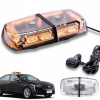MOCNÁ BLESKOVÁ VÝSTRAŽNÁ LAMPA STROBOSKOP MAJÁK 12V/24V 36*3W IP65