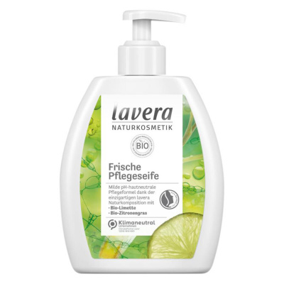 Osviežujúce tekuté mydlo Limetka Lavera Obsah: 250 ml