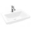 Villeroy & Boch Subway 3.0 Umývadlo nábytkové, 55x44 cm, bez prepadu, otvor na batériu, alpská biela 4A70F501