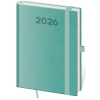 Diár 2026 denný B6 Print Pop - svetlo zelená