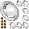 Bodové svetlá, bodovky - 7x halogénové rámce LED s káblom GU10 (7x halogénové rámce LED s káblom GU10)