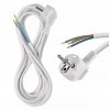 EMOS Flexo šnúra PVC 3× 1,0mm2, 5m, biela