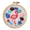 Súprava na vyšívanie Wow Box - Flamingo Wow Box