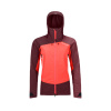 Dámska softshellová bunda Ortovox Westalpen Softshell W coral M