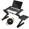 Stolík pod notebook Skladací Chladiaci Ventilátor Cooler