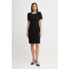 Šaty Dkny čierna farba, mini, priliehavé, DD3I166A 34