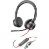 Headset HP Poly Blackwire 8225 Stereo USB-C (8X223AA) čierny
