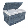 Kôš na prádlo - Prútenec Kumel 56x34x34 cm - 65l - šedá (Kôš na prádlo - Prútenec Kumel 56x34x34 cm - 65l - šedá)