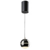 Rabalux 72246 nastaviteľný závesný LED luster Maelo, čierna