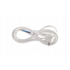 EMOS | S14322 | Flexo šnúra PVC 3× 1,5mm2, 2m, biela