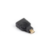 LANBERG redukce HDMI (F) na HDMI MICRO (M), černý AD-0015-BK Lanberg