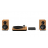 Pro-Ject Colourful Audio System E - All-in-one Hi-Fi systém s gramofonem - Walnut