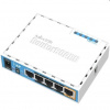 Mikrotik RouterBoard RB951Ui-2nD hAP,CPU 650MHz, 5x LAN, 2.4Ghz 802.11b/g/n, USB, 1x PoE out, case