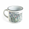 VKÚ Harmanec Keramický hrnček retro - MAPrnček - turistická mapa Mapový podklad: Chopok - Ďumbier