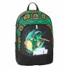 Školský batoh pre deti LEGO Ninjago Dragon Power, 18 L (Objavte ideálny spoločník pre vaše dieťa do školy či na tréningy s batohom LEGO Ninjago Dragon Power. Tento štýlový, čierno-zelený batoh značky