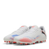 Puma Men's Future 8 Play Mg Firm Ground Football Boots Puma White-Pu 9 (43)