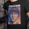 Tričko s potlačou EMINEM Pánsky Čierna XS