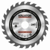 Pílový kotúč na drevo Kreator 185 mm 24T KRT020414