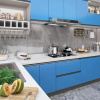 vidaXL Samolepiacia fólia na nábytok azúrová 500x90 cm PVC