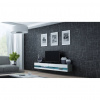 Cama Meble Tv stolík VIGO NEW 180, sivý mat/biely lesk