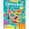 Plstěné samolepky - Dinosauři - kniha aktivit
