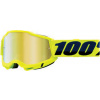 100% Accuri 2 Yellow Mirror gold lens