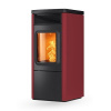 N70 6KW teplovzdušné kachle na pelety Nobis Farba: Bordová, Výkon: 6 kW, Model: Air