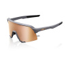 100% S3, okuliare - Soft Tact Grey/HiPER Copper Mirror