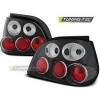 Zadné svetlá, lampy Renault Megane hatback, 1999-2002, číre/čierne black