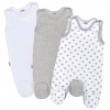Dojčenské dupačky New Baby Classic II Uni 3ks - 68 , Podľa obrázku