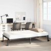 zahrada-XL Rám postele bez matraca Skladací Čierna 80x200 cm Oceľ 4103958