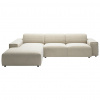 Livetastic ROHOVÁ SEDACIA SÚPRAVA, textil, prírodná farba - Online Only obývacie izby - 001581035505