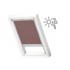 VELUX Slovensko, spol. s r.o. Solárna roleta Velux RSL Trend, Vyberte rozmer MK04 78x98 cm, Vyberte odtieň Trend látka 4162, Vyberte farbu líšt Strieborná