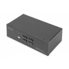 DIGITUS Digitus DS-12882 KVM prepínač Čierna (DS-12882)