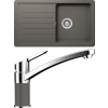 Set Schock S2-3 (dřez Toledo D-100 Silverstone + baterie SC-90 Silverstone)