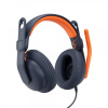 Logitech 981-001389 slúchadlo / náhlavná súprava Slúchadlá s mikrofónom Kábel Pres hlavu Vzdelávanie Modrá, Oranžová (981-001389)