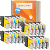 Tusz Gorilla-Ink LC-985 DCP-J125 DCP-J140W DCP-J515W DCP-J315W pre Brother set