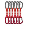 Lezecké expresky Ocun Hawk QD Zoom PA 15/22 mm 12 cm 6-pack - red