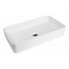 Oltens Solberg umývadlo 62x41.5 cm obdĺžnik pultové umývadlo biela 40318000