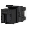 SOLARIX Keystone (zásuvka) RJ45 Cat.6 UTP-BK rychlozařezávací