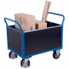 VARIOFIT Plošinový vozík so štyrmi bočnicami s nosnosťou 1000 kg sw-700.465 (4 modely) sw-700.465