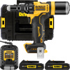 DEWALT 18V XR Aku nitovačka pre nity do 4,8 mm, 2x 2,0 Ah DCF403D2GT-QW