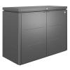 Biohort Záhradný box HighBoard 160 tmavo sivý, 160 x 70 x 118 cm