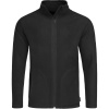 Stedman Mikina Fleece Jacket Men na zip, pánská COT05503005903-black opal L Černý opál