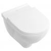 Villeroy & Boch O.novo 56 x 36 cm + sedátko Softclose, úsporný systém Aquareduct 4,5 l,úp 5660H1R1