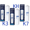 Filter na vodu - Sada 3 vložky Aquafors Crystal H K3 K7 kh (Sada 3 vložky Aquafors Crystal H K3 K7 kh)