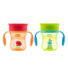 Chicco hrnček 360 s držadlami 200 ml zelená